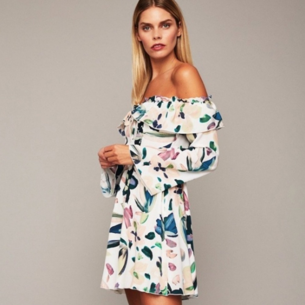 Stone Cold Fox Rexford Dress White Hopper Size 0